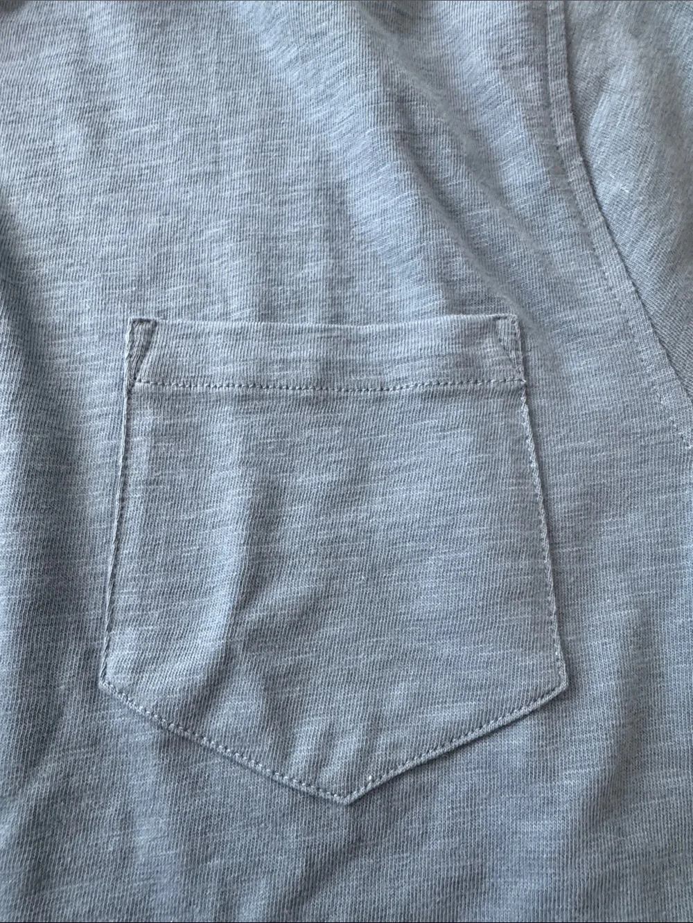 NEW J. Crew Men's Short-Sleeve Polo in Dusty Blue